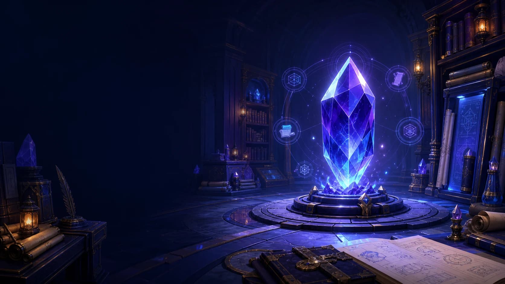 Luminous knowledge crystal in the Xsynergy resource archive